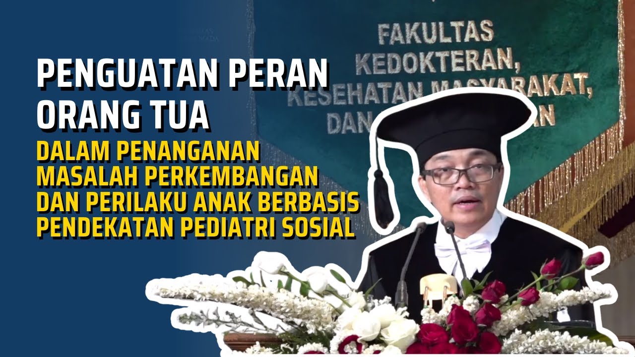 Pengukuhan Prof. dr. Retno Sutomo, Sp.A(K)., Ph.D., Guru Besar FK-KMK UGM