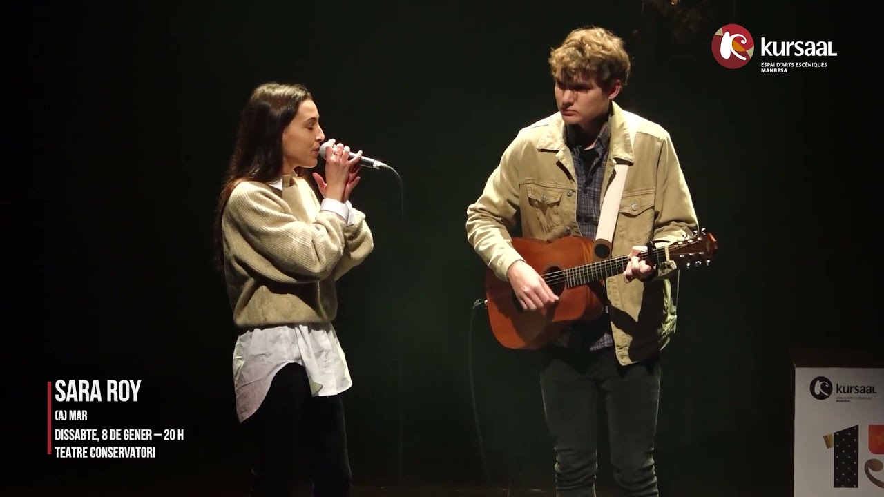 Sara Roy presenta (A)mar aquest dissabte 8 de gener al Teatre Conservatori