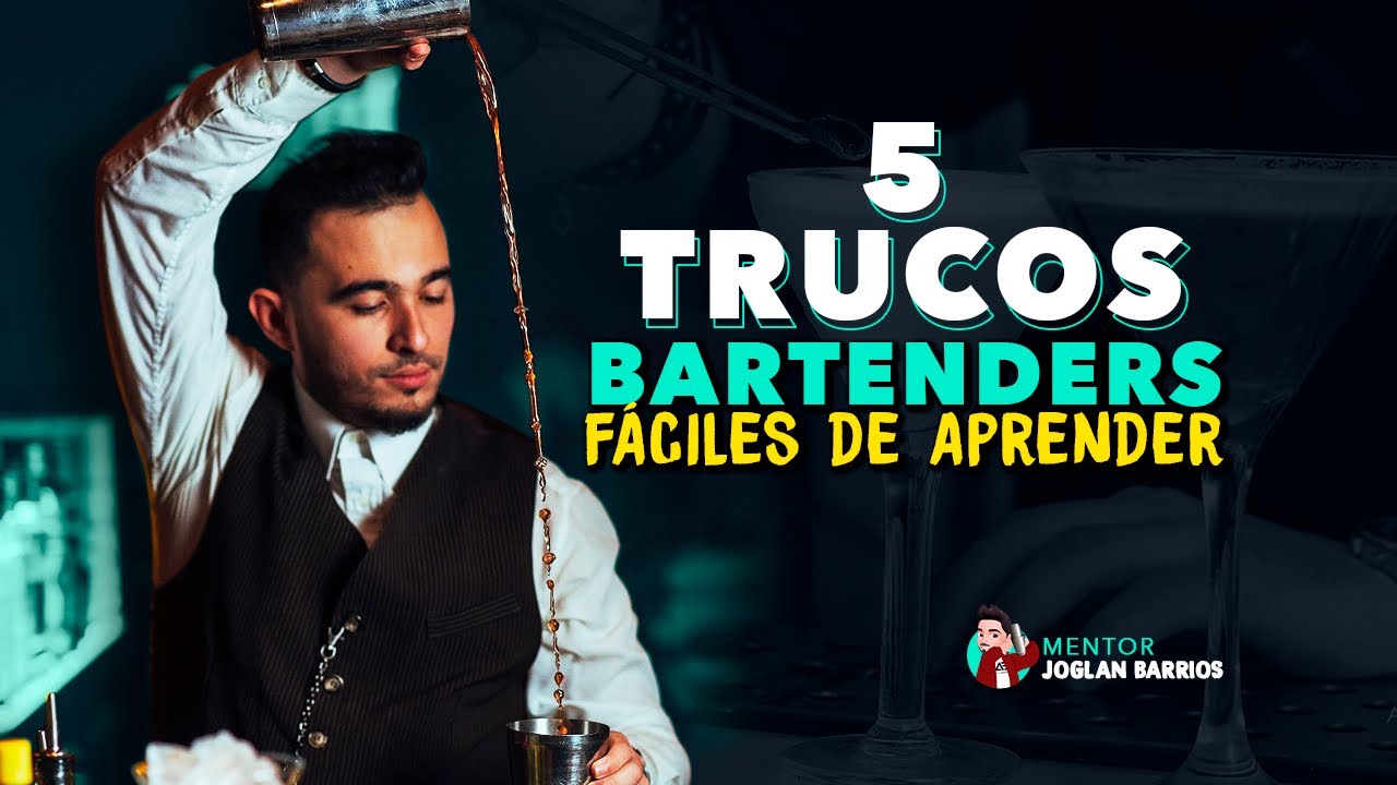 TRUCOS BARTENDER | 5 MOVIMIENTOS DE FLAIR BASICOS
