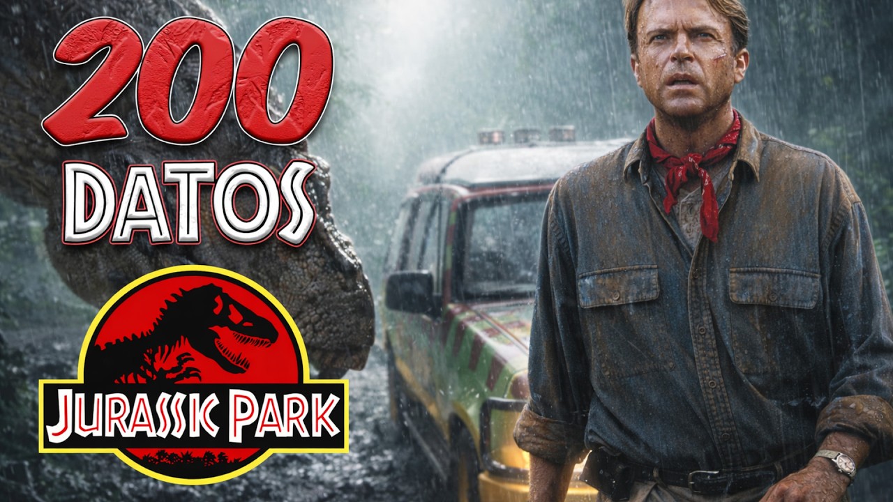 200 CURIOSIDADES DE JURASSIC PARK QUE NUNCA OÍSTE