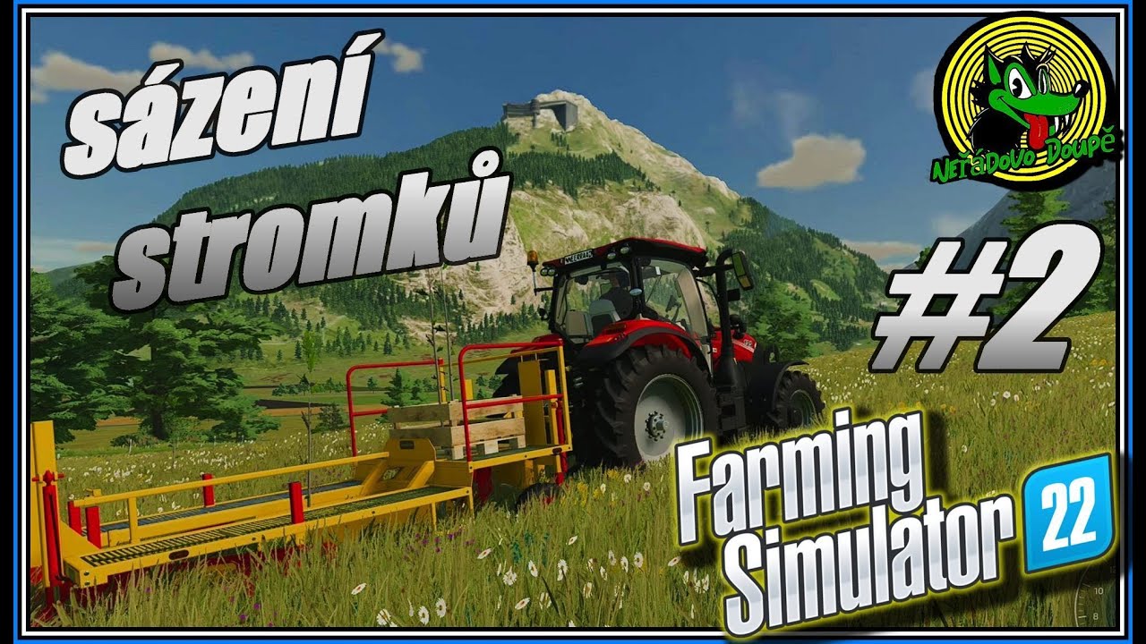 Sázení smrků a borovic (Neřádova ECOfarma)-Farming simulator 22 #2 CZ/SK