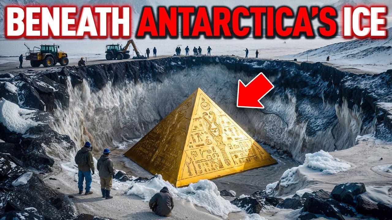 An Unidentified Pyramid Found Under Antarctic Ice Raises Serious Questions