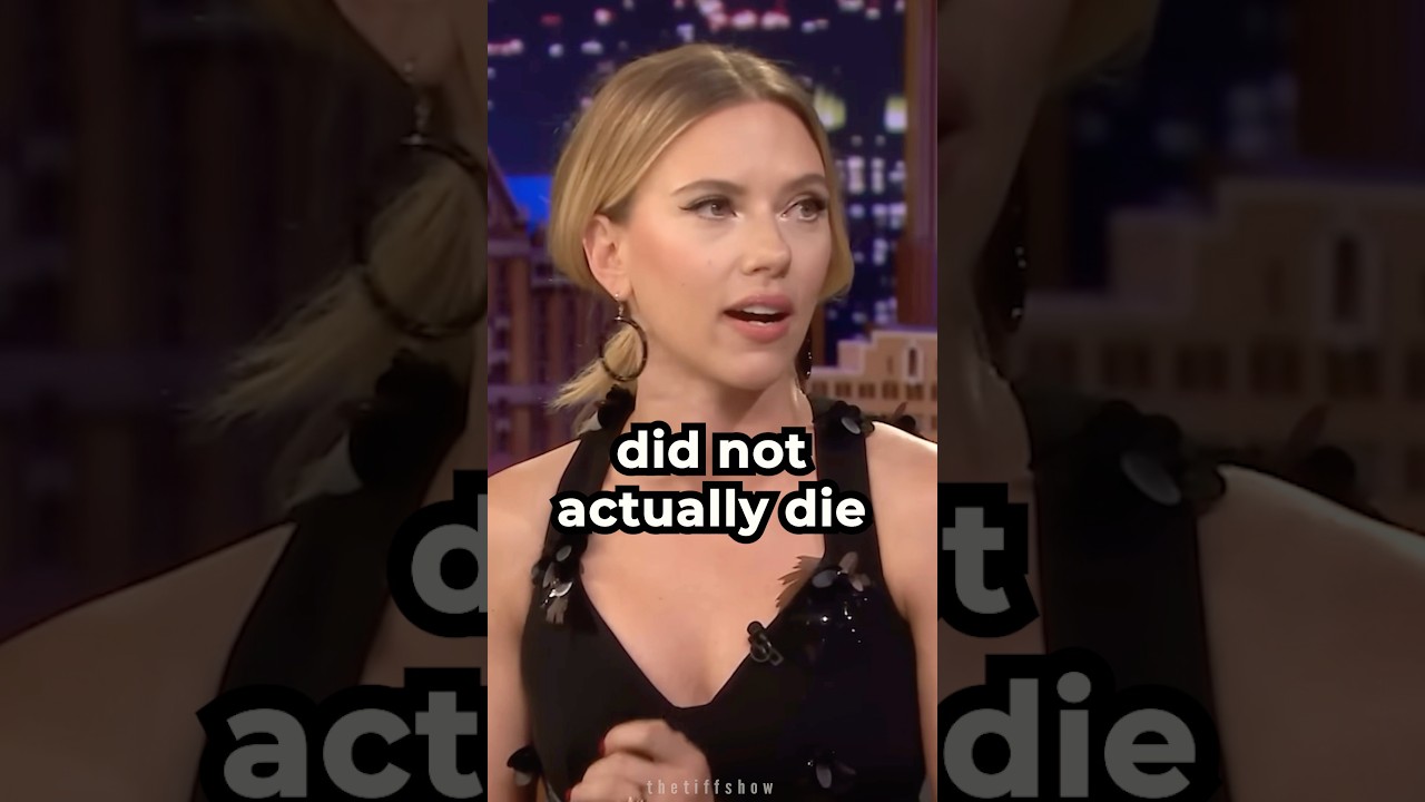 Scarlett Johansson Opens Up About Black Widow&rsquo;s Death