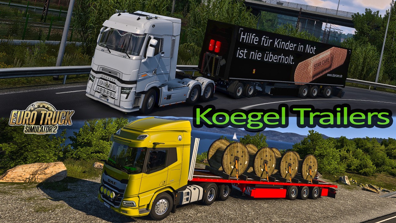 [ETS2 1.57] Koegel Trailers by Dotex | ETS2 Mods