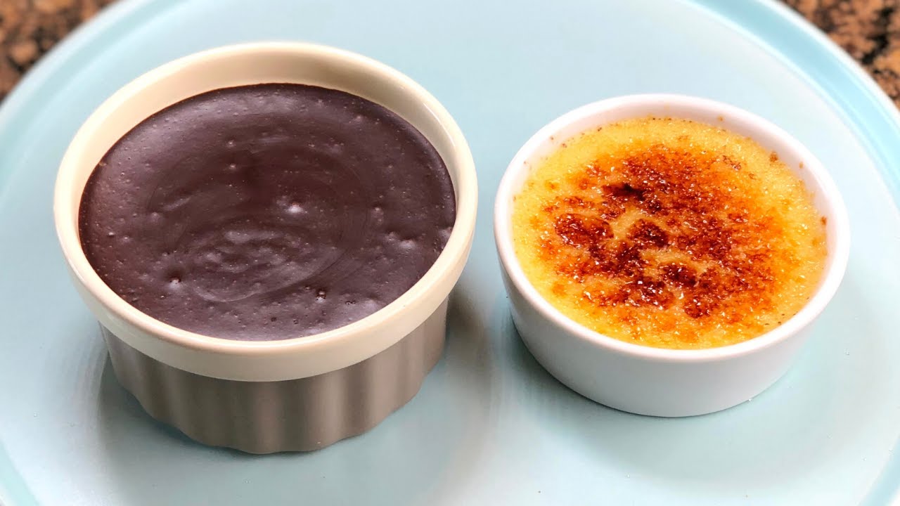 Embelsirat Franceze me Fame Boterore qe duhet ti Provoni me patjeter! Pot De Crème dhe Crème Brûlée