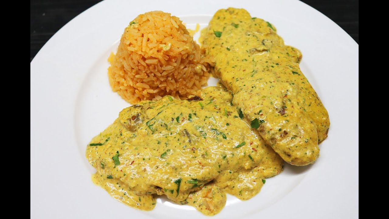 Filete de Pescado En Crema De Elote