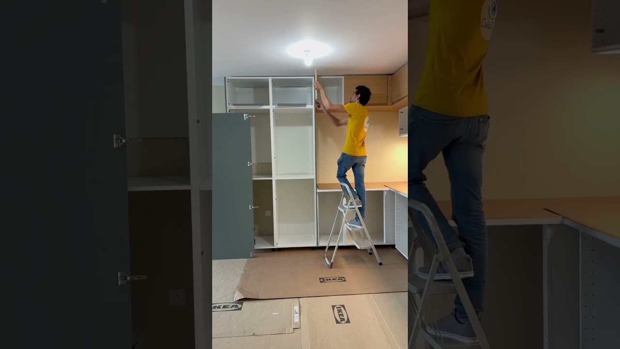 IKEA kitchen installation #kitchen #timelapse #cuisine #home