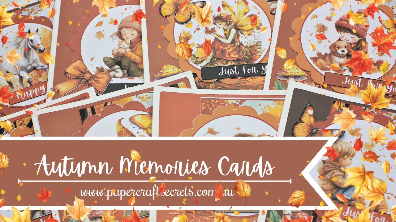 How to Make Autumn/Fall Cards using Printables