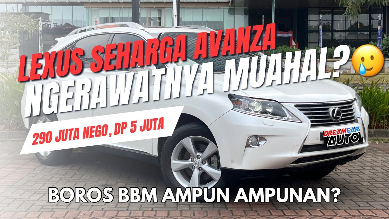 LEXUS RX 270 2013 SEHARGA AVANZA BARU? AGING LIKE FINE WINE‼️ #mobilbekas