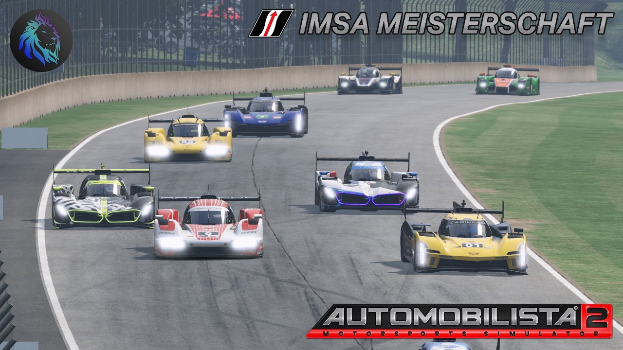 Automobilista 2 IMSA Koop Meisterschaft R4 Road America - Rennen - 1 Stunde