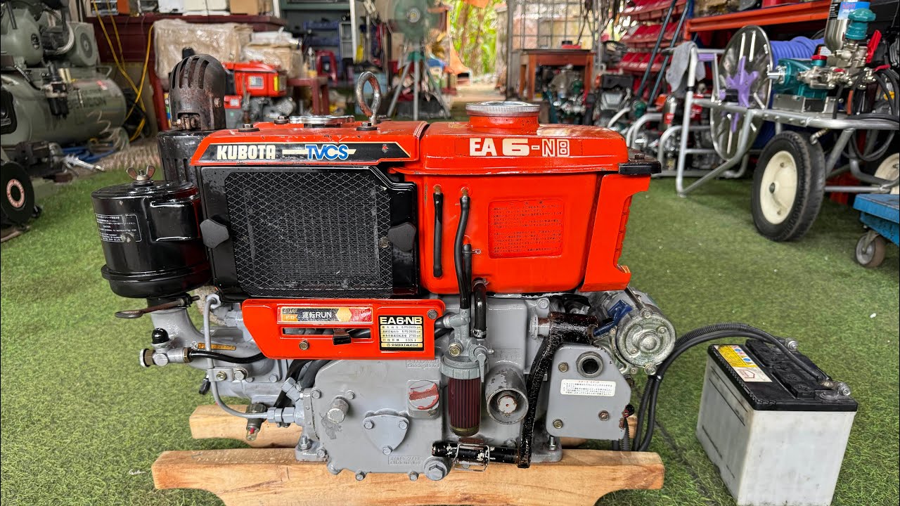 Máy dầu Kuubota EA6-NB.📞0986 90 91 98