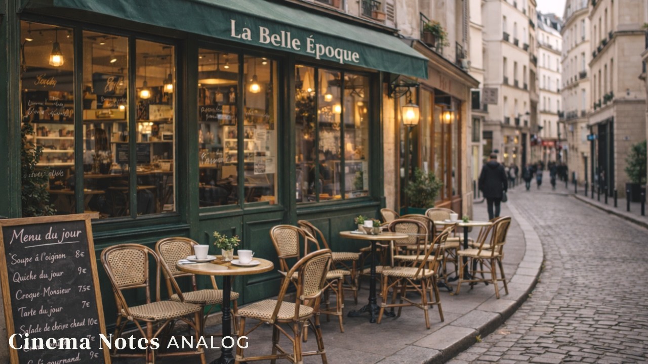 Paris Cafe at Dusk | Cinematic Parisian Jazz Ambience