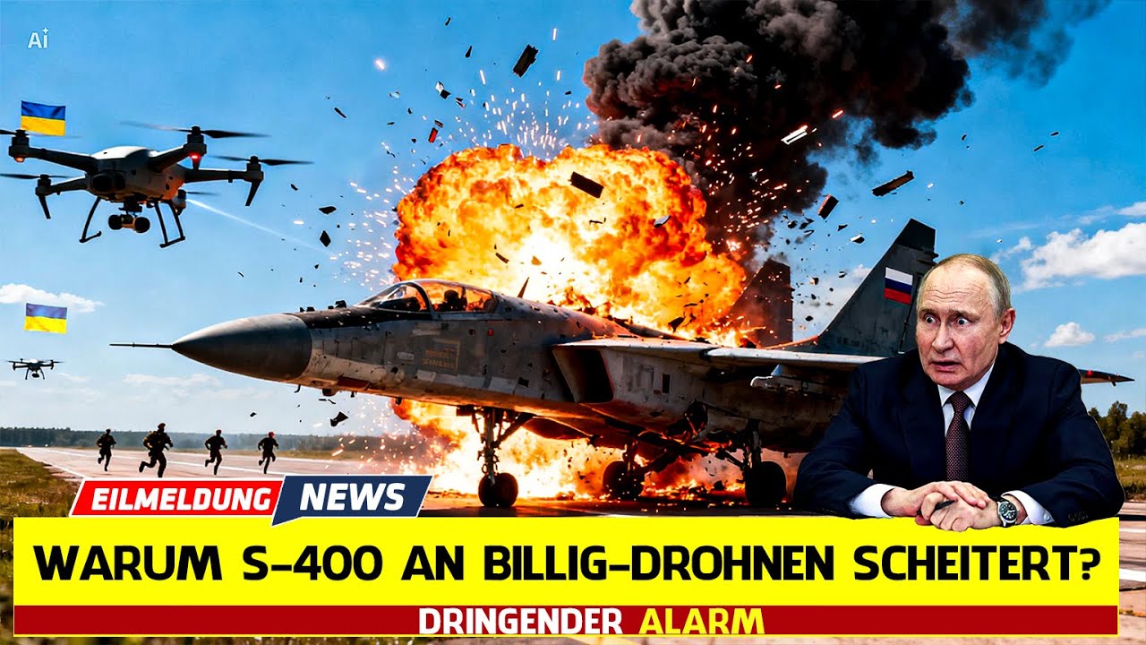 Belbek-Exekution:Flugplatz Belbek in Minuten ausgelöscht – Kinzhal explodiert!