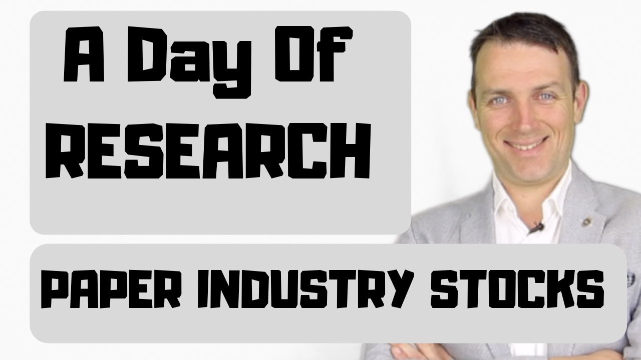 Paper Industry Stocks Research - IP, SON, WRK, Asia, Rayonier...