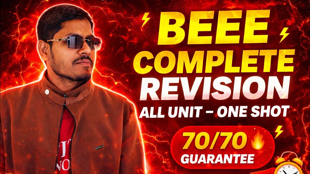 BEEE ONESHOT RGPV | Basic Electricaland Electronics Engineering | 2026 | RGPV Exam @AzadEduTrack