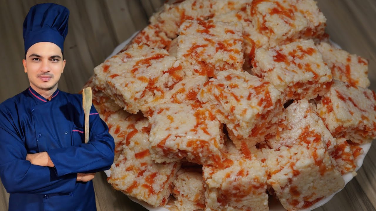 Gajar Ka Halwa Recipe By Chef M Afzal|Gajar Ki Barfi Recipe|