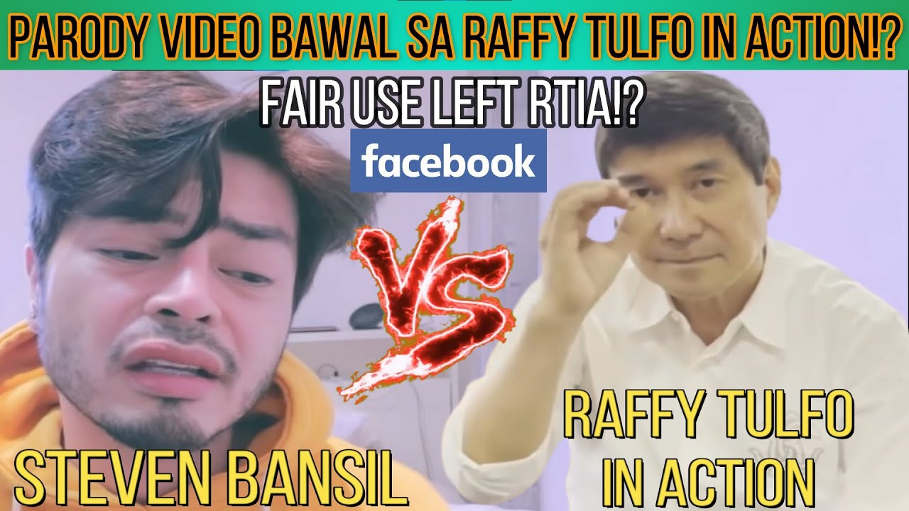 RAFFY TULFO IN ACTION NAGFALSE COPYRIGHT CLAIM KAY STEVEN BANSIL?!