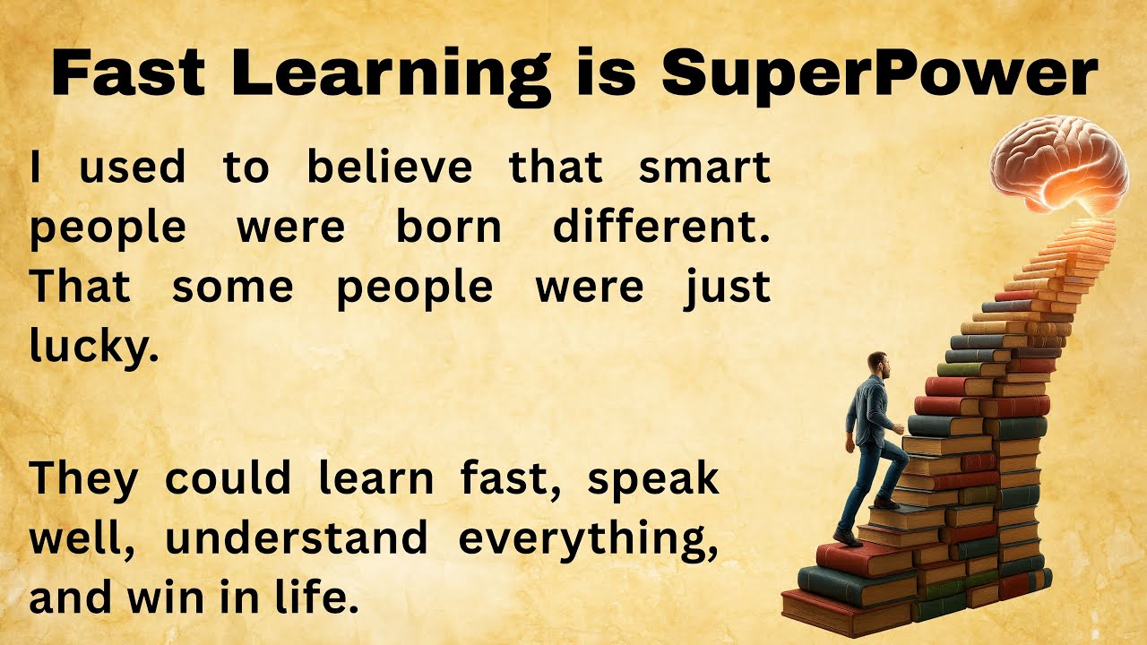 Learning is Power || learning fast is your superpower || Bookish English