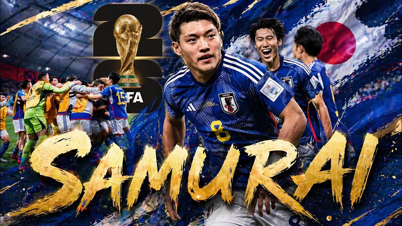 SAMURAI BLUE 2026 🇯🇵 JAPAN World Cup Anthem  日本代表 応援歌 | World Cup 2026 Song (Full Version / 4K LIVE)