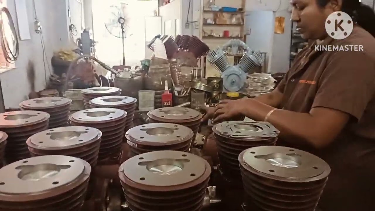 Tap block Compressor making video