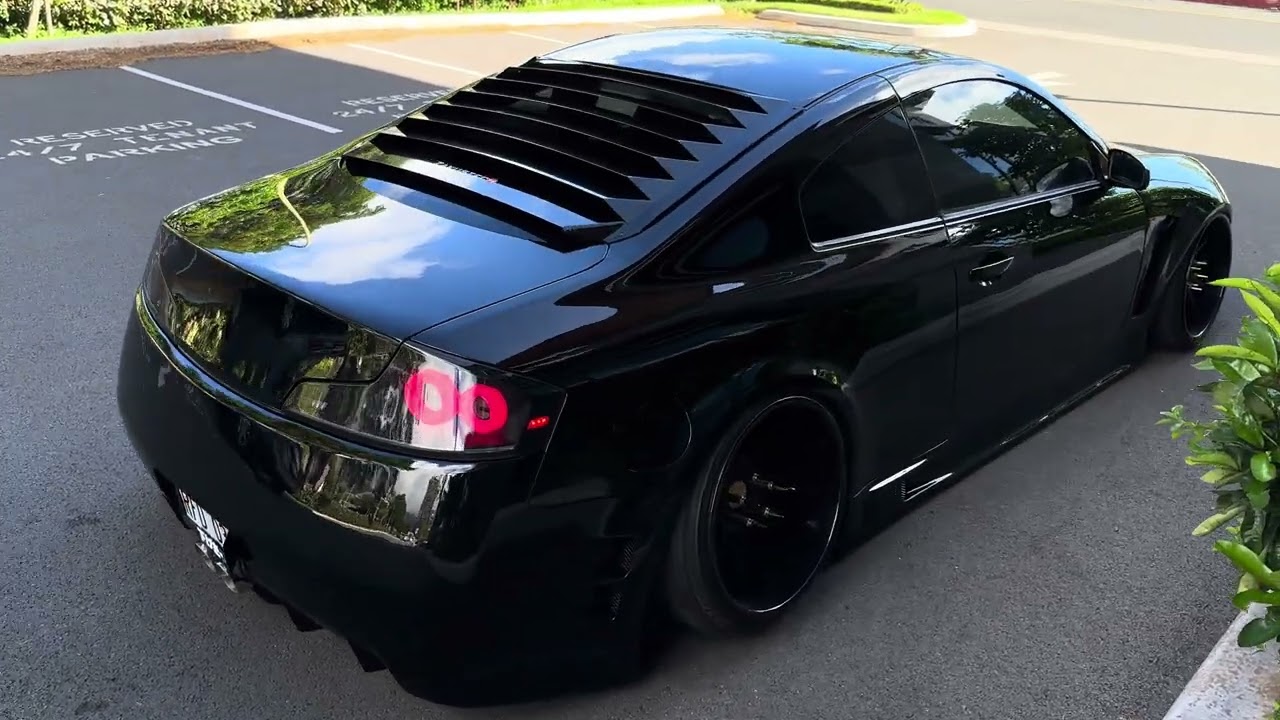 Murdered Out Custom G35 Coupe - Quick Walkaround