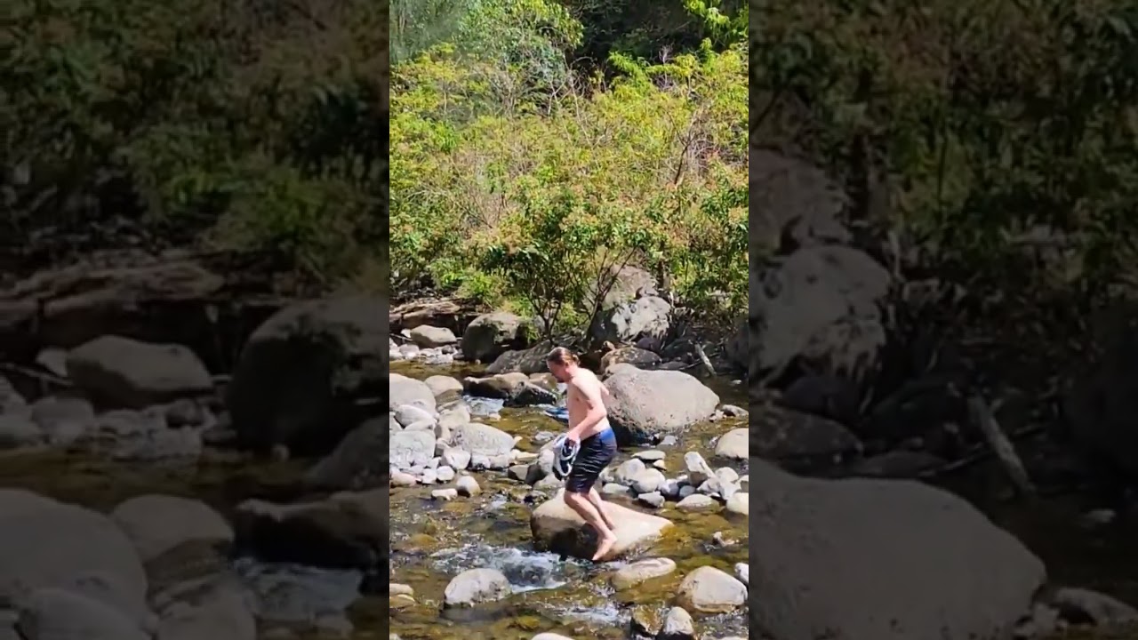 Secret Swimming Hole on #Maui  #shorts