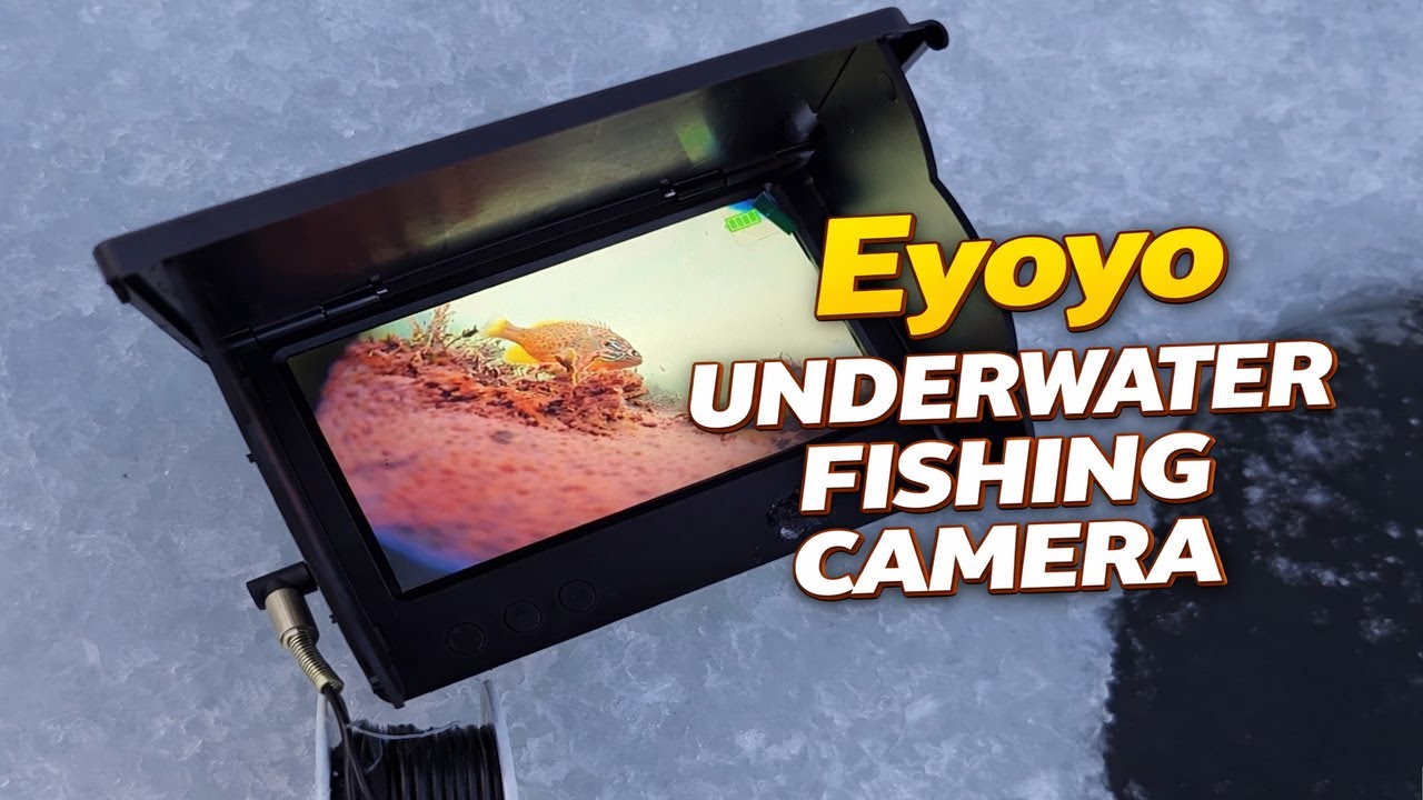 Подводная рыболовная камера Eyoyo (распаковка и подледная рыбалка)