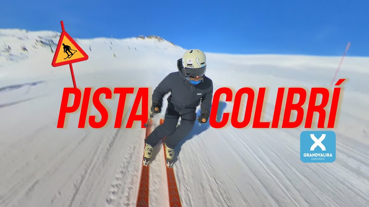 Pista Colibrí - Una de las conexiones más esquiadas de Grandvalira
