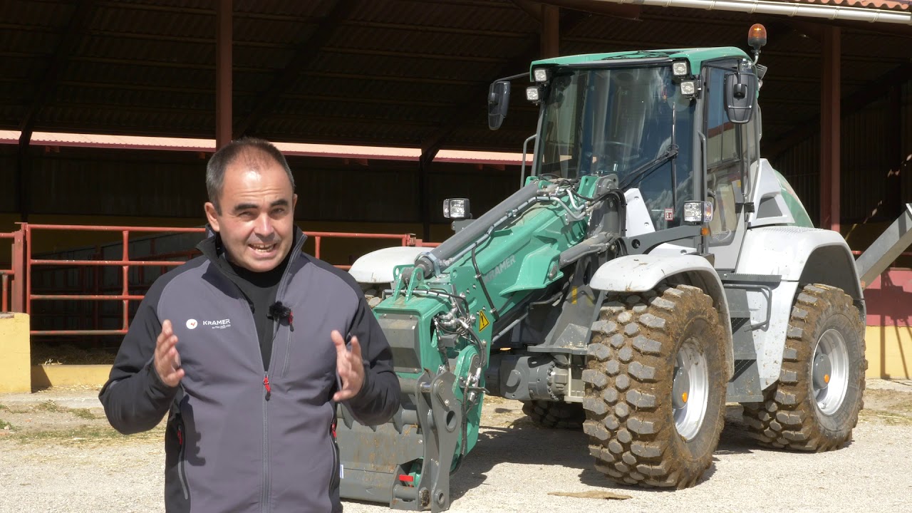 Kramer: KL55.8T - Cargadora con altura de trabajo de más de 5 metros  | ES