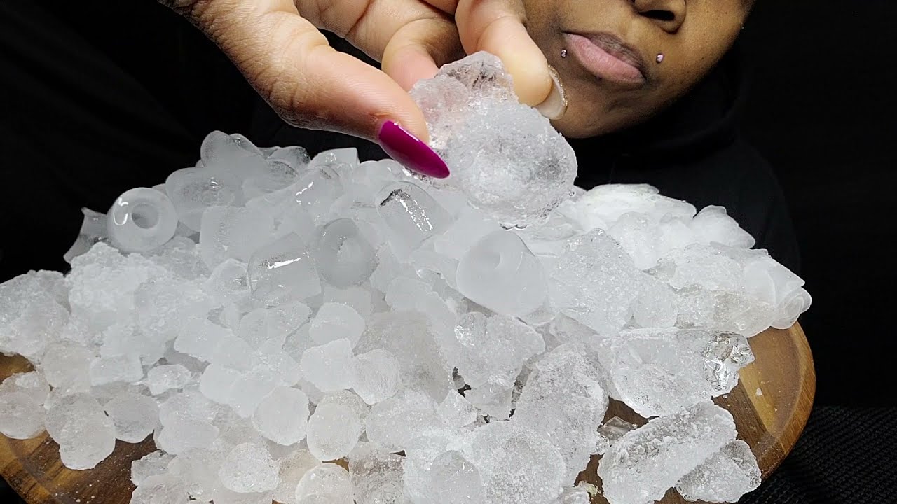 6 TYPES OF HARD ICE FEAST | SUNDAY DINNER SPREAD EDITION | #iceeating #asmr #asmrice