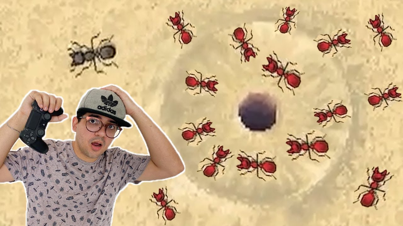 INVADIMOS O FORMIGUEIRO DAS FORMIGAS VERMELHAS!!! (jogos de celular)