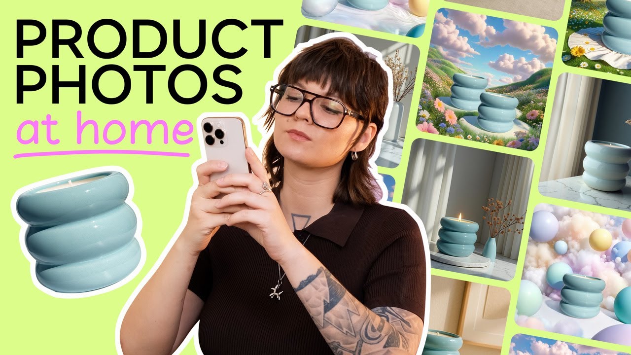 How to Take Product Photos at Home with a Phone + AI | X-Design