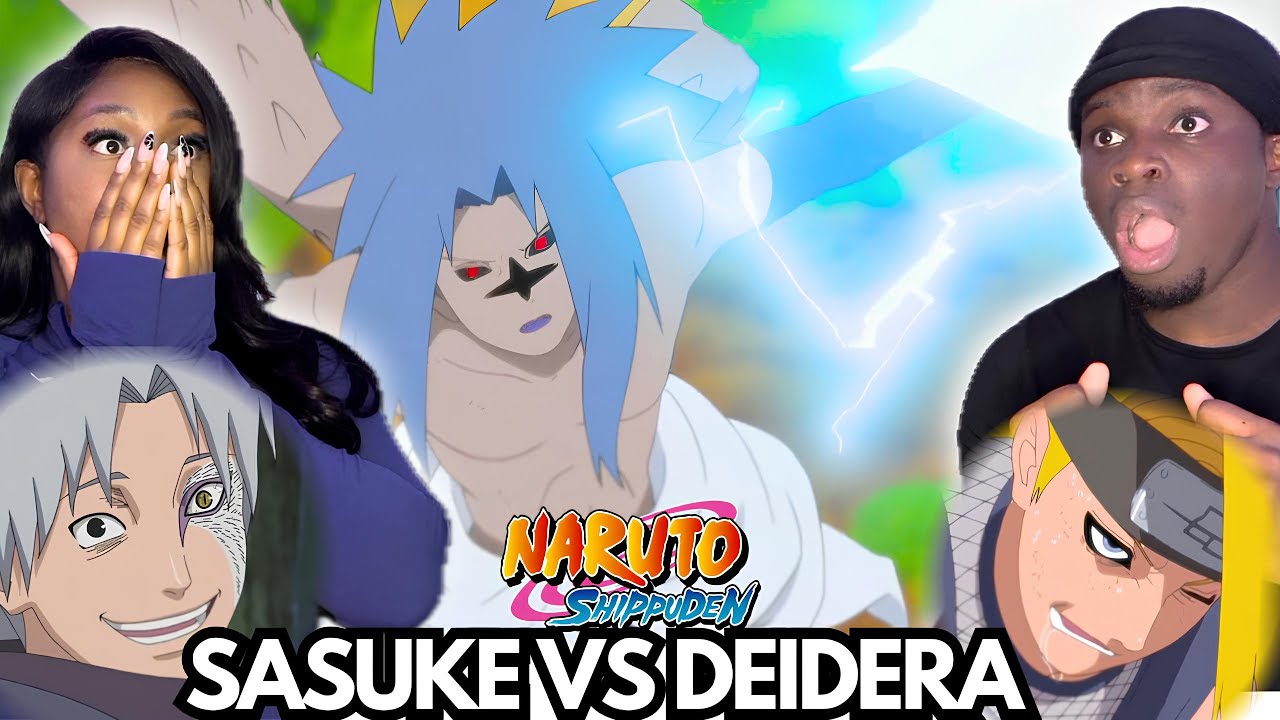 SASUKE VS DEIDERA!! 🤯 NARUTO SHIPPUDEN EPISODE 122-123 REACTION/REVIEW