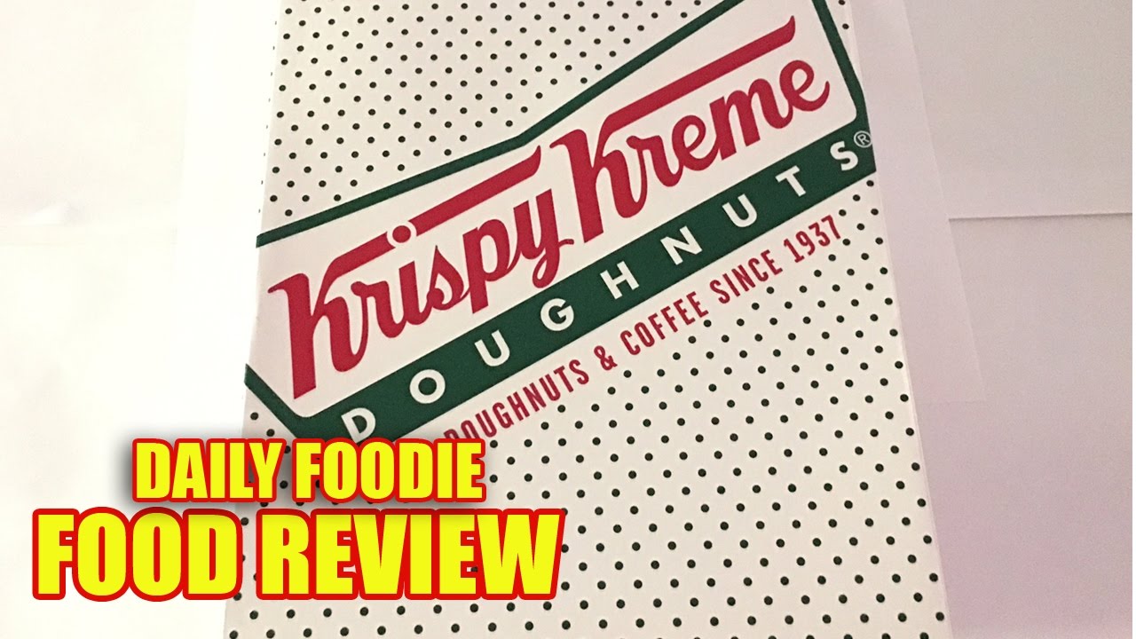 Krispy Kreme Original Glazed Doughnuts Review Unwrapping #foodreview