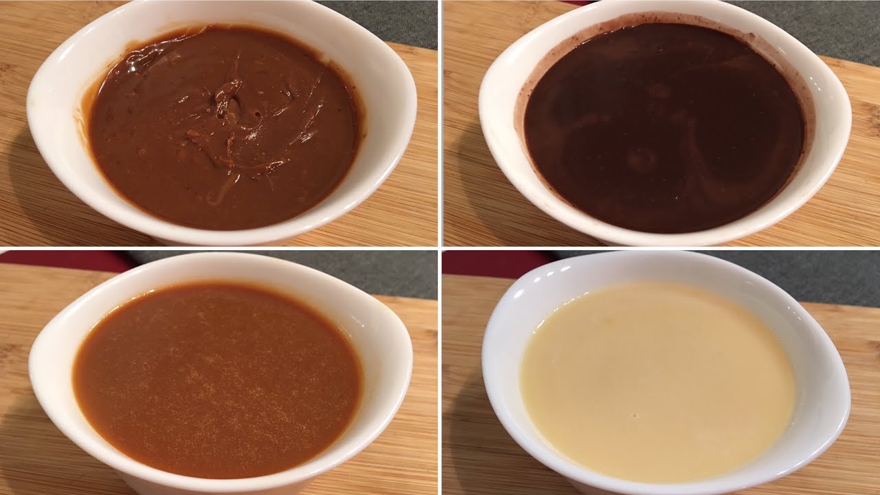 حليب مكثف،كراميل الحليب،صوص الكراميل،صوص الشوكولا | Condensed Milk,Dulce De Leche,Caramel,Chocolate