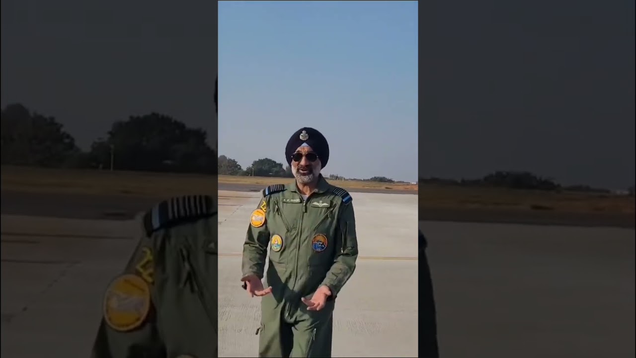 Air chief marshal AP singh sir #aero show #india#trending #aeroindiashow#love #song #totaram0611