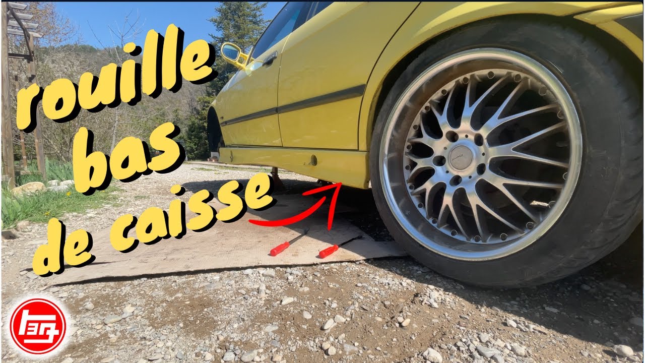 réparation bas de caisse rouille perforante