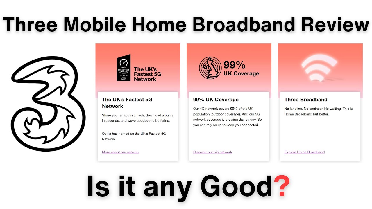 ✅️🚀Three 4G/5G Mobile Home Broadband Ultimate Review 👀🚀 Fastest UK 5G network‼️ No Landline Req'd☎️❗