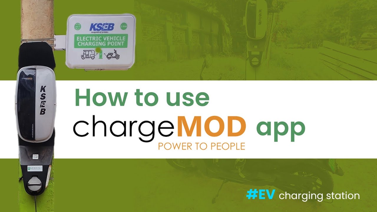 How to use ChargeMOD App | EV charging facility | #evcharging #ev |