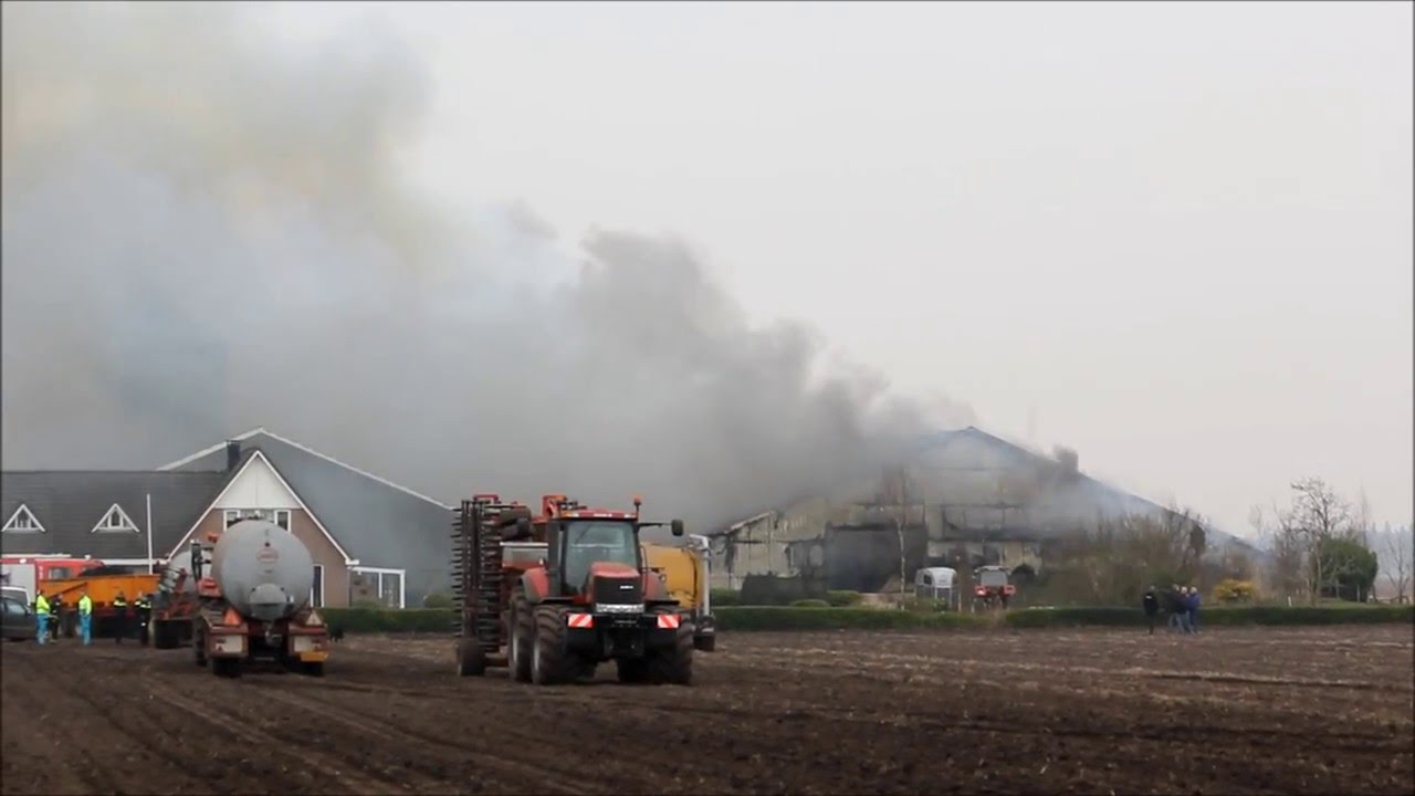Grote brand Peesterweg Zuidvelde