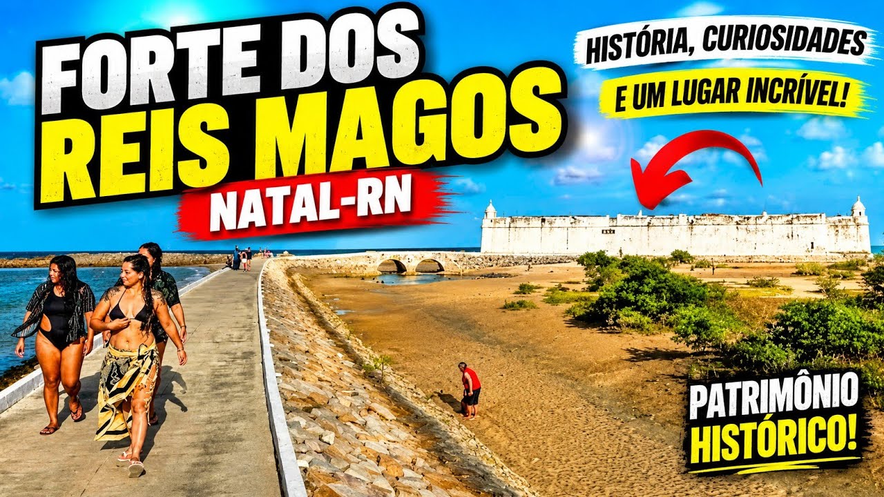 Forte dos Reis Magos é uma edificação militar histórica localizada na cidade de Natal,RN 