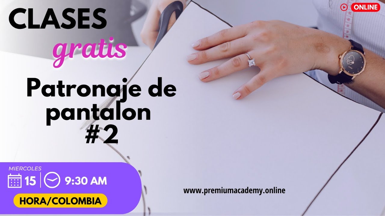 Patronaje de Pantalón #2 - ISABEL VILLAGÓMEZ