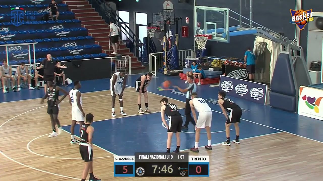STELLA AZZURRA ROMA vs AQUILA BASKET TRENTO (Finali Nazionali UNDER 19 M - GIRONE D - gara 2)