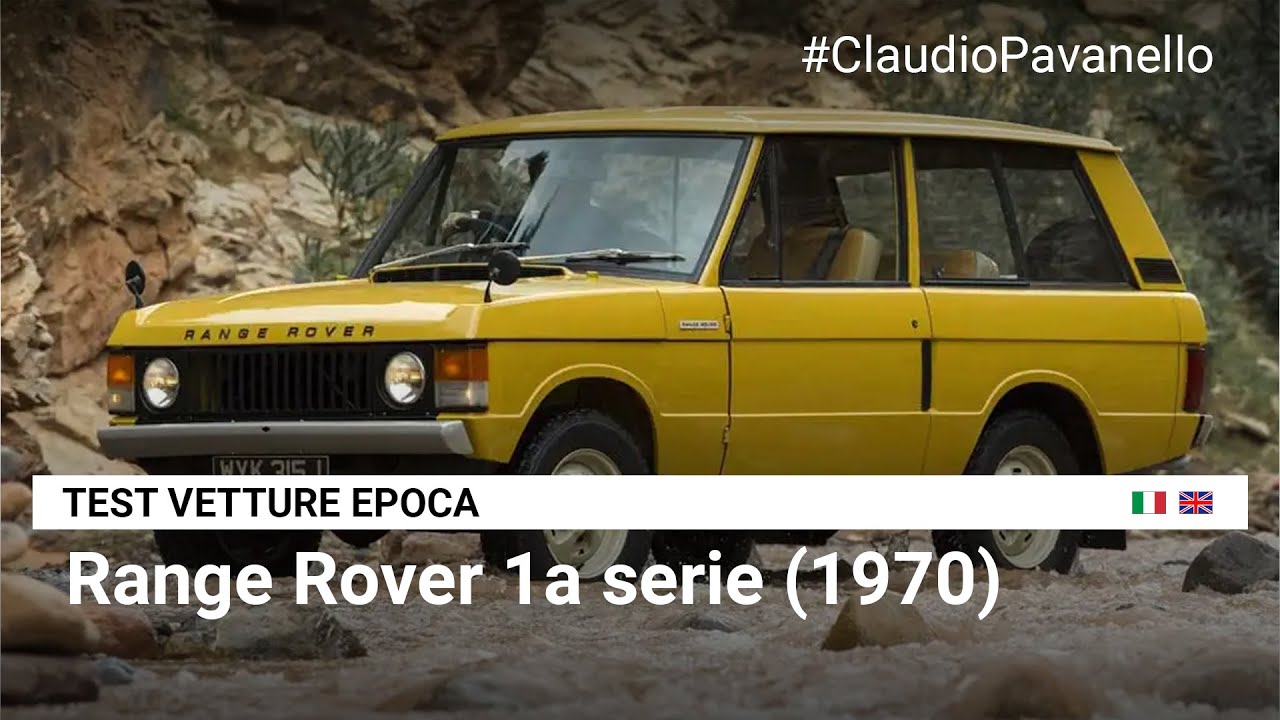 Range Rover 1970 prima serie. (English subtitles)
