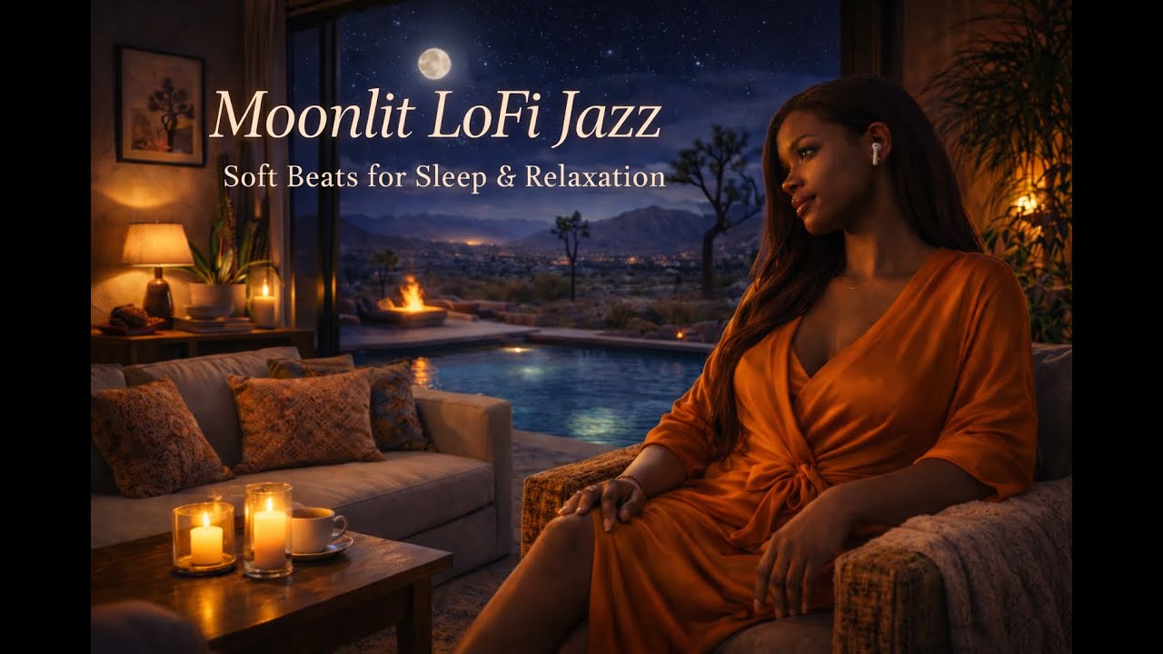 Moonlit LoFi Jazz| Relaxing Background Music