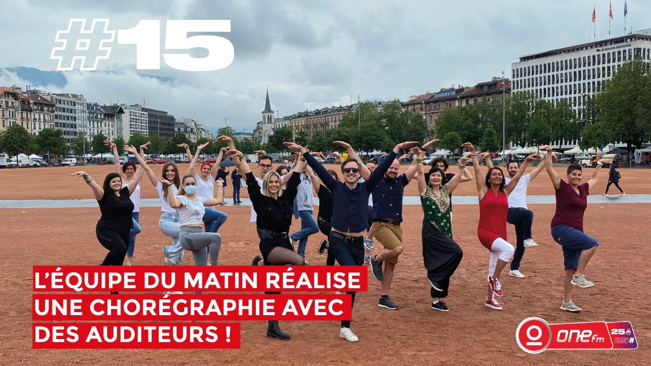 #15: L'Equipe du Matin r&eacute;alise une chor&eacute;graphie avec les auditeurs 🎉