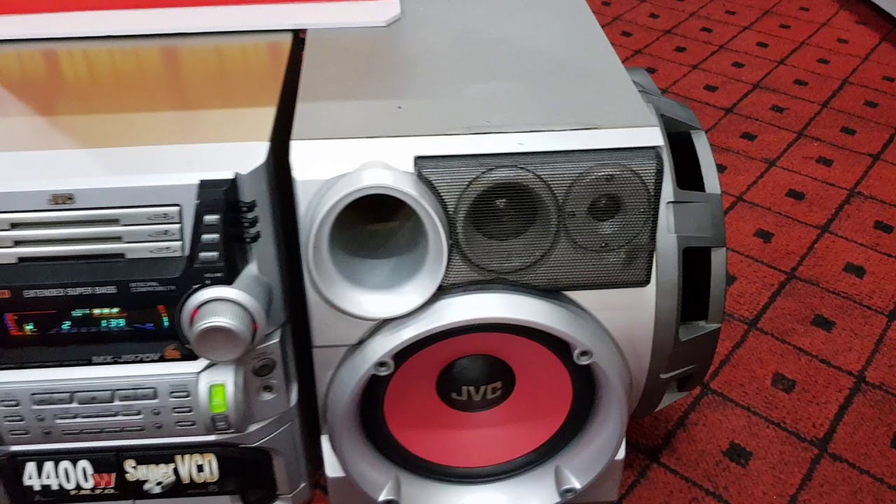 Dàn jvc mx -j 970v Nhật bản loa super bass đánh quá chất đẹp như vừa xuất xưởng zin nguyên bản 100%