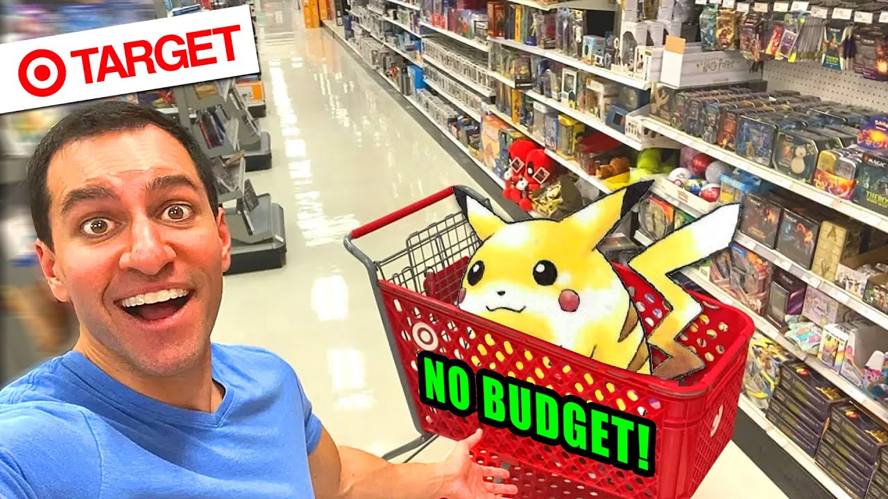 Going on a NO LIMIT NO BUDGET Pokemon CROWN ZENITH Shopping Spree!