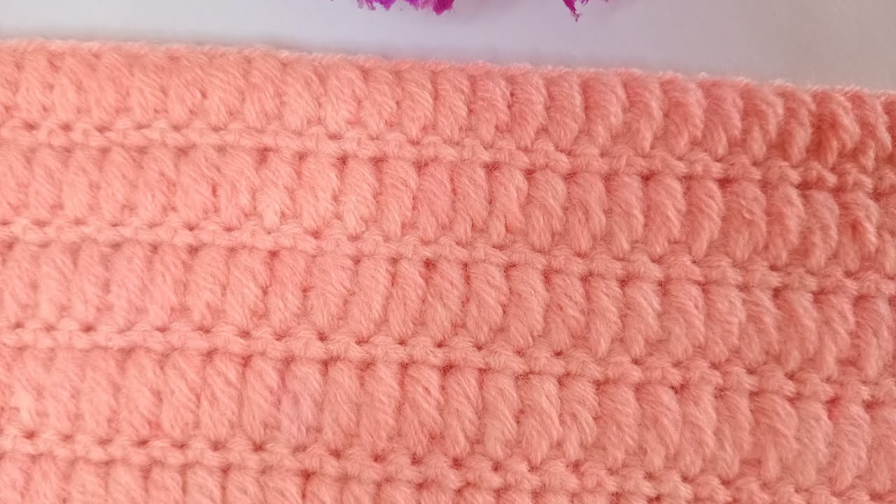 Easy crochet baby blanket pattern for beginners ✅ crochet baby blanket tutorial #arjuknittinglove 