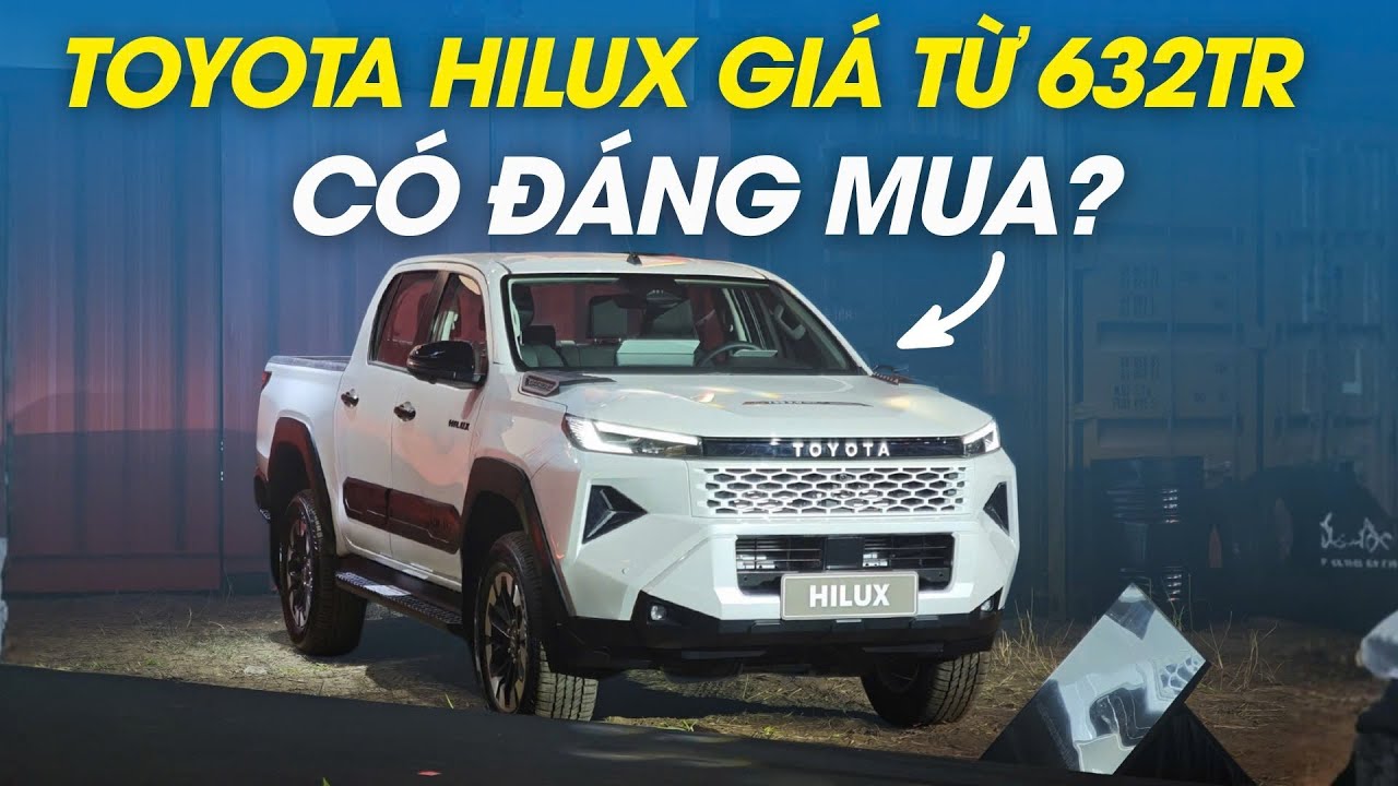 Toyota Hilux 2026 giá từ 632tr - Có đáng mua? |Autodaily.vn